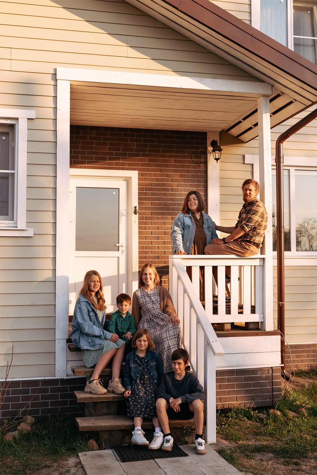 Home Owner on Front Porch